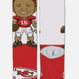Patrick Mahomes MVP Player KC Chiefs NFL Mens(9-13) Large Crew Socks Kansas City